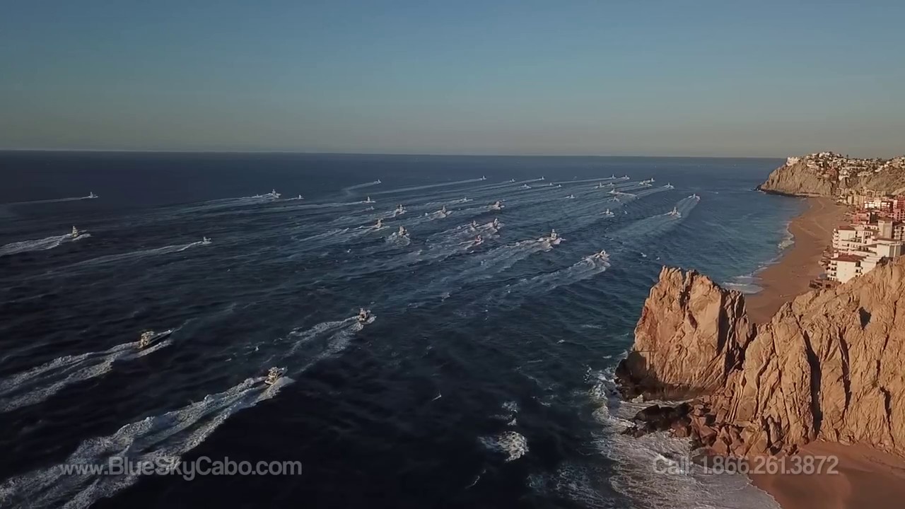 Bisbee tournament start shot | Cabo Fishing Tournament  | Blue Sky Cabo