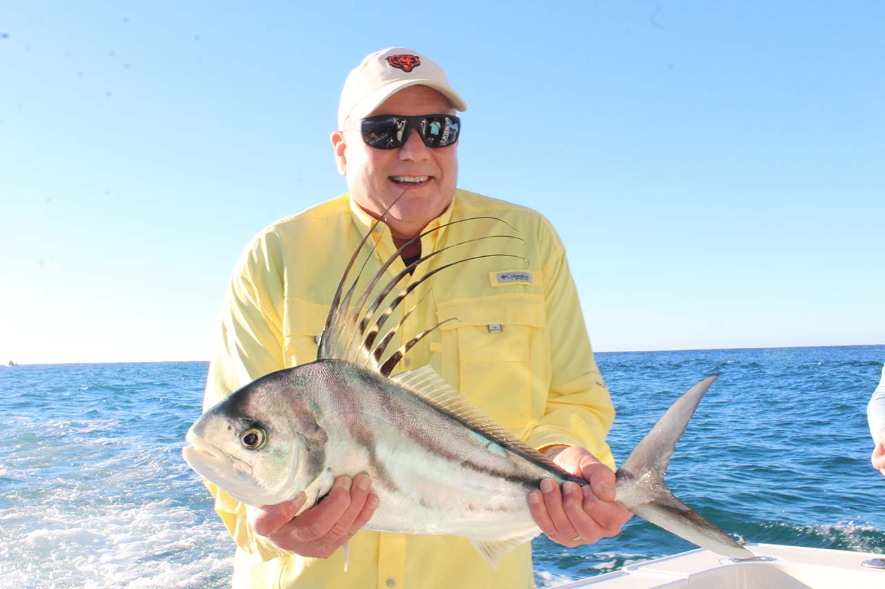 Cabo April Inshore Fishing Roosterfish