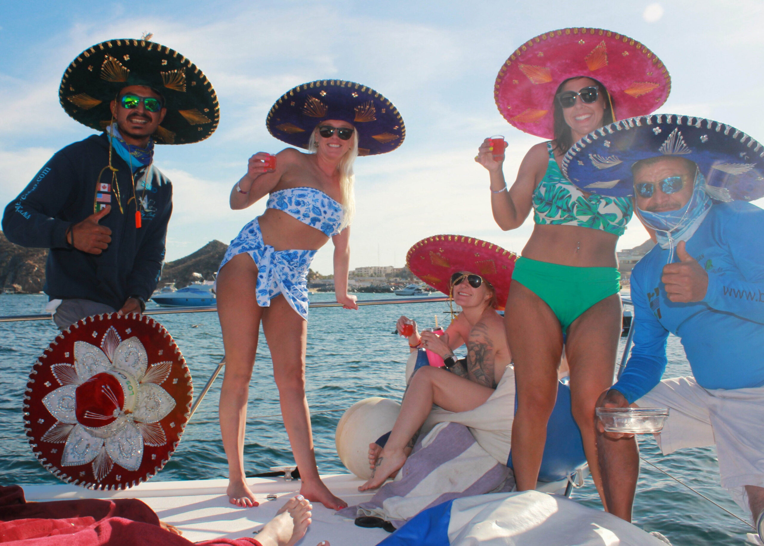 Cabo Party Boat for Birthday