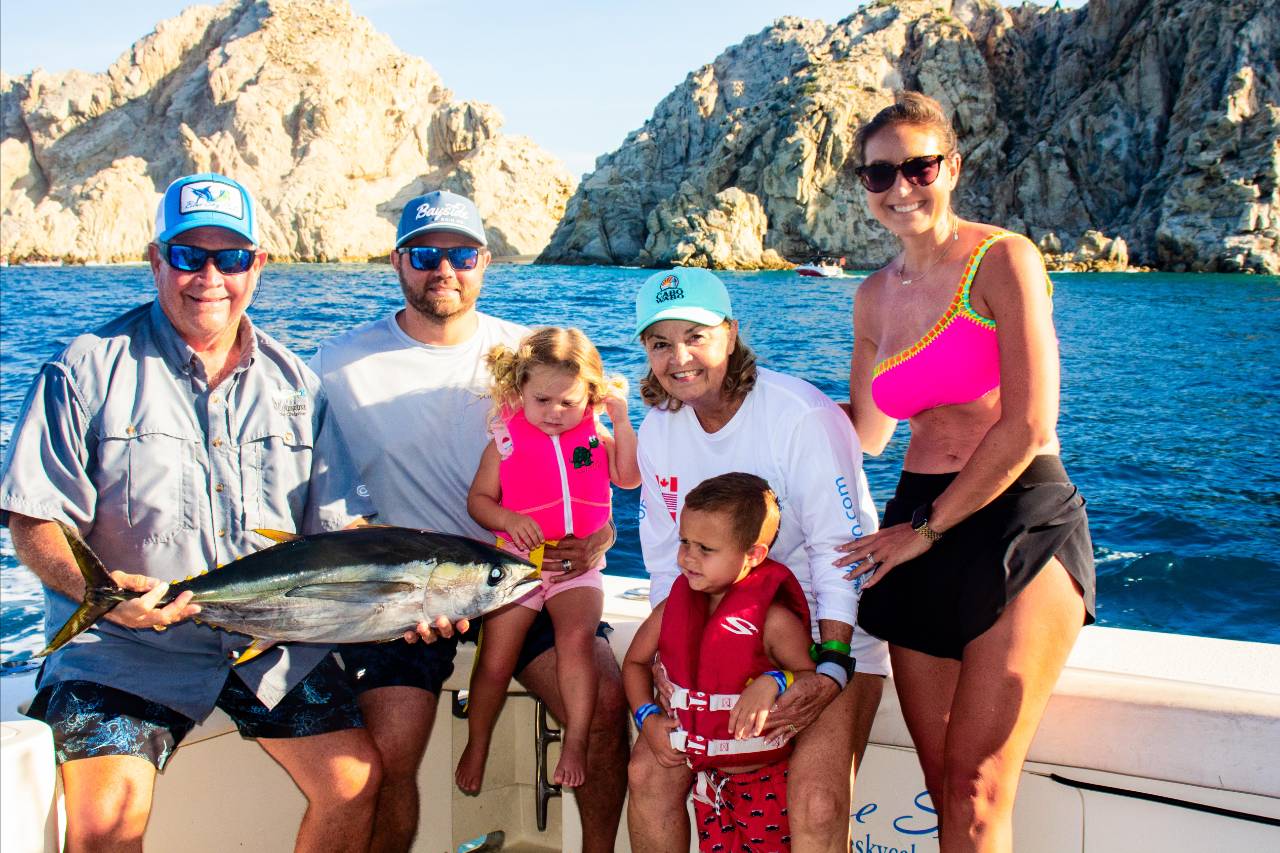 Family Fishing Cabo August